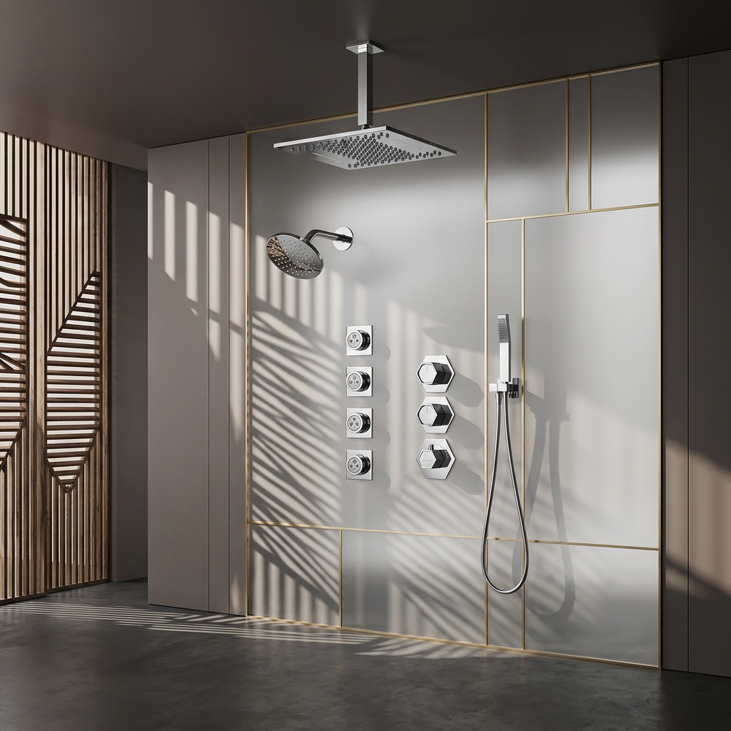 FontanaShowers oversized rainfall showerhead