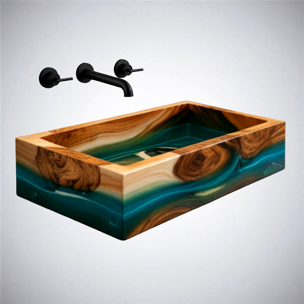 BathSelect matte black faucet with bowl for sleek bathroom
