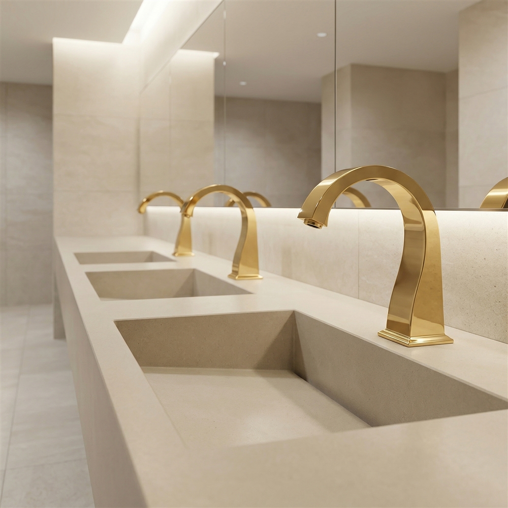 Fontana premium touchless commercial faucet