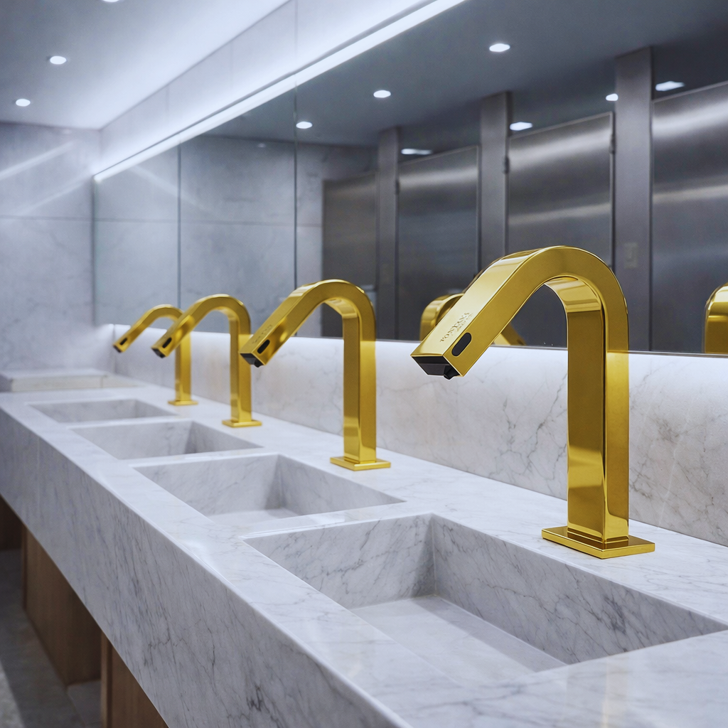 Fontana premium touchless commercial faucet