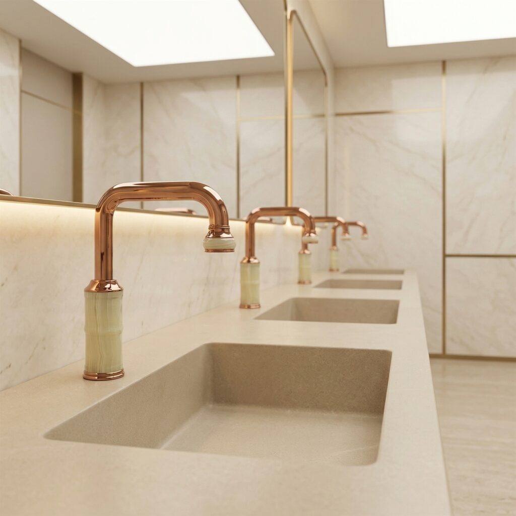 Fontana premium touchless commercial faucet