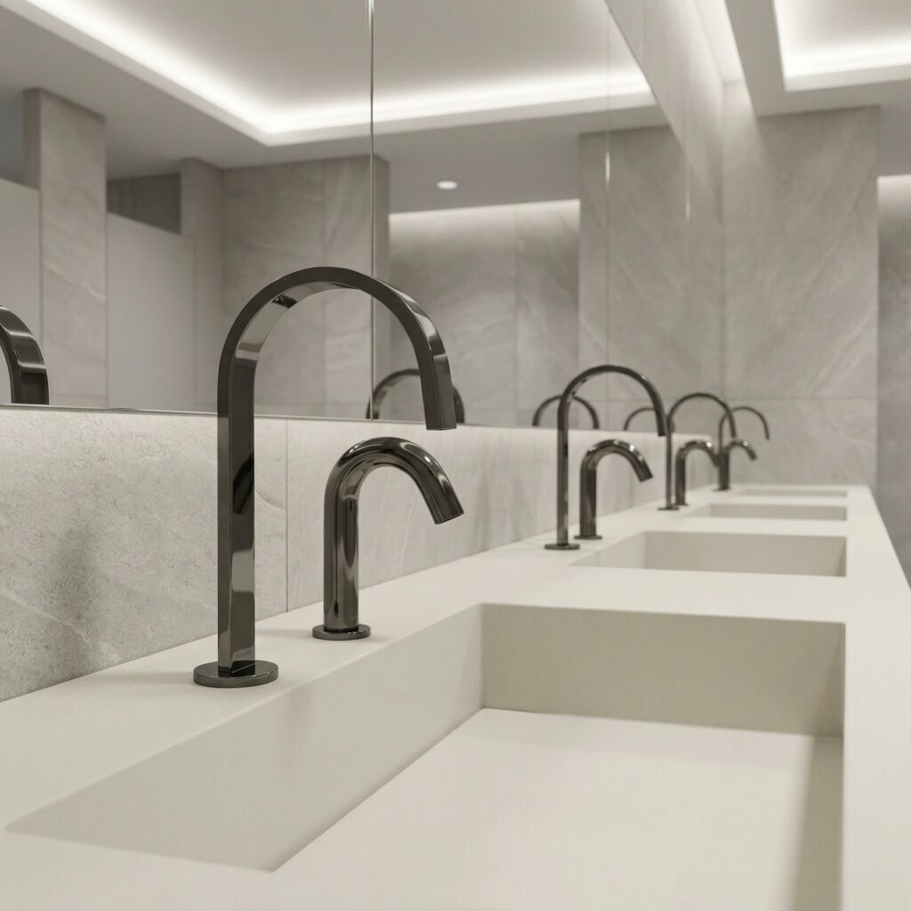 Fontana premium touchless commercial faucet