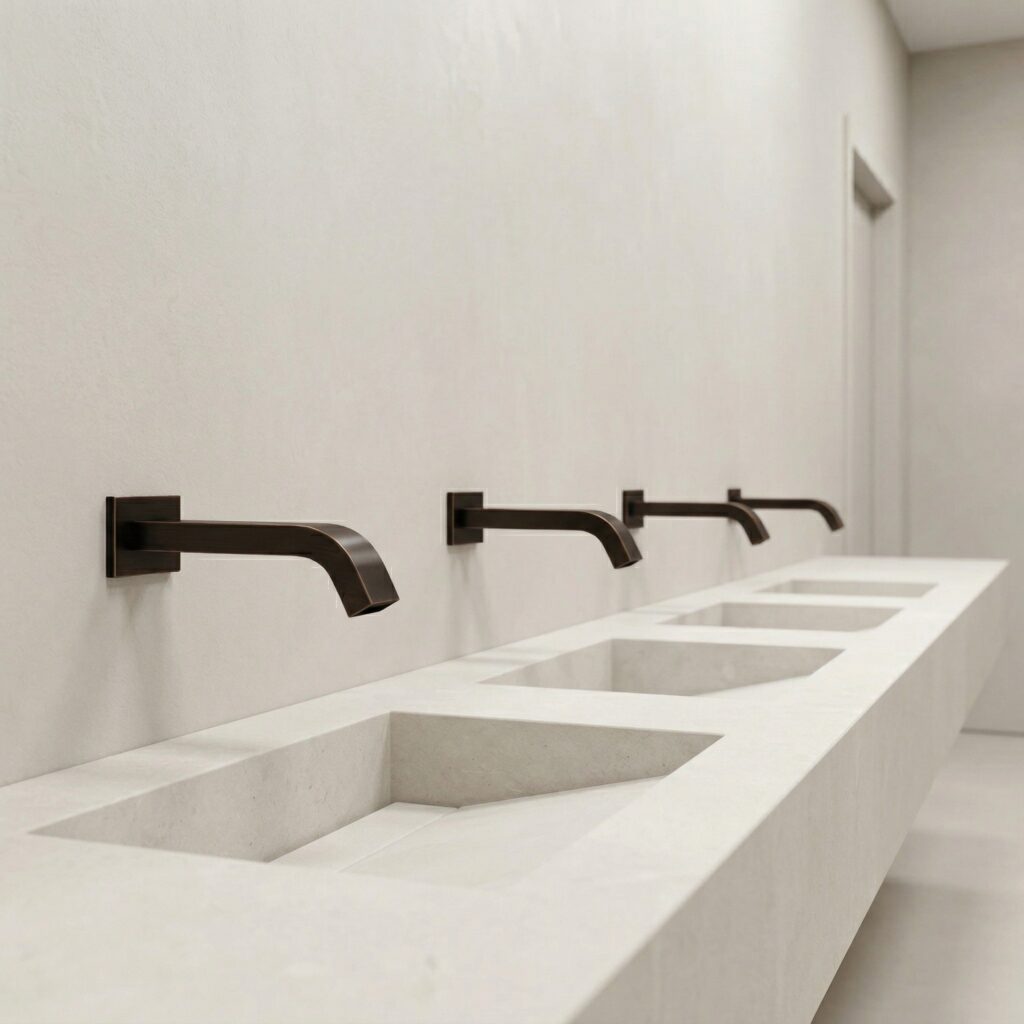 Fontana premium touchless commercial faucet