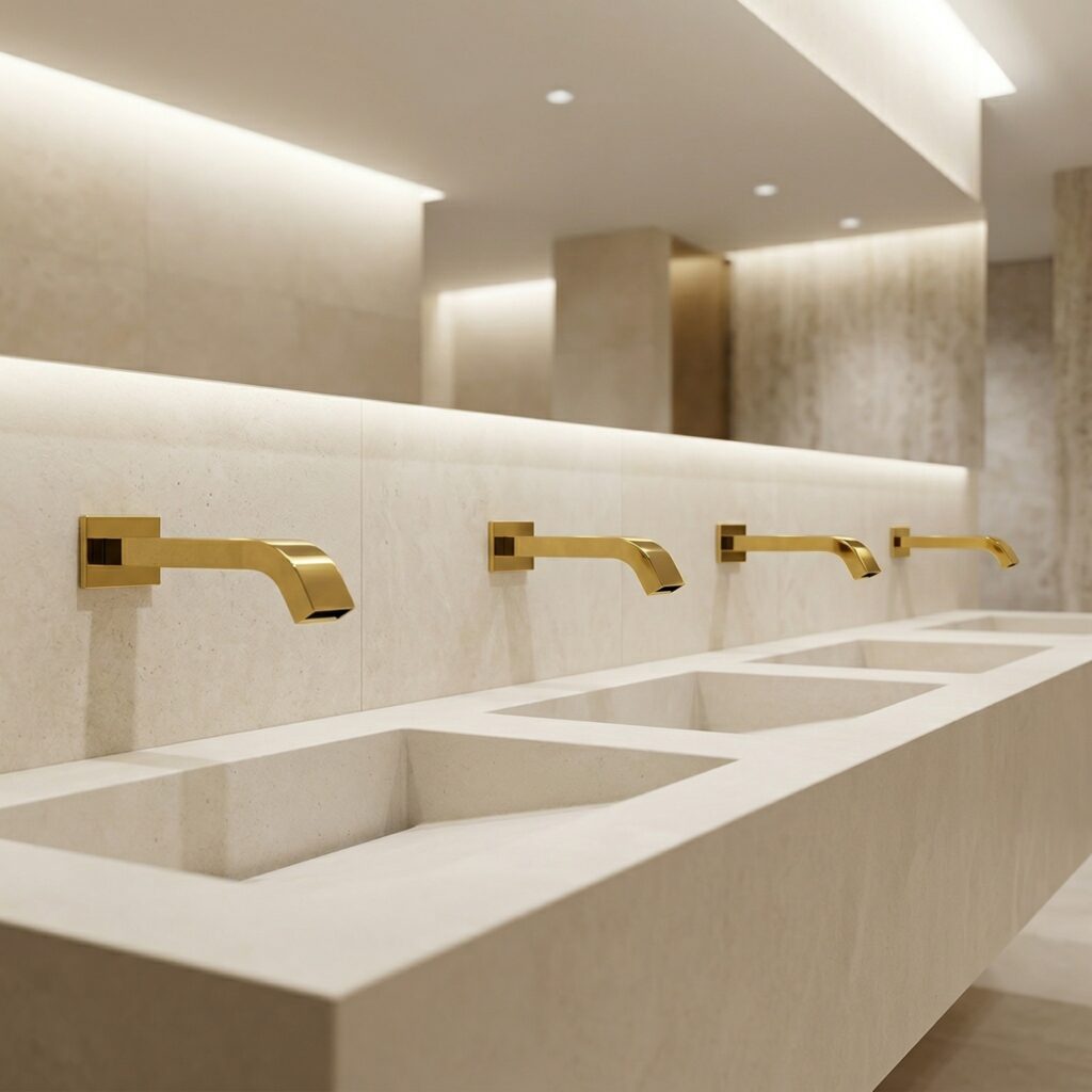 Fontana premium touchless commercial faucet