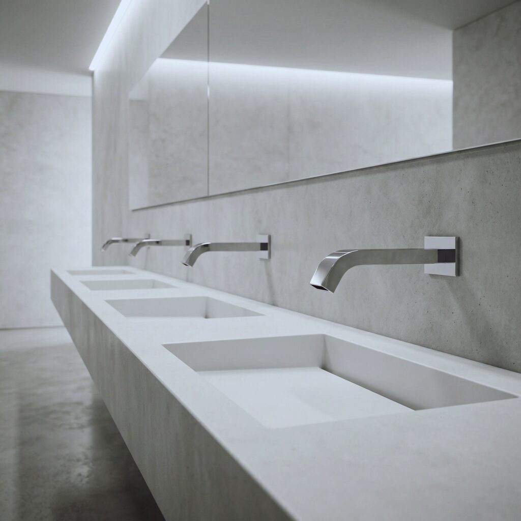 Fontana premium touchless commercial faucet