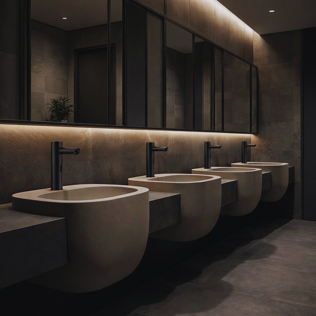 Fontana premium touchless commercial faucet