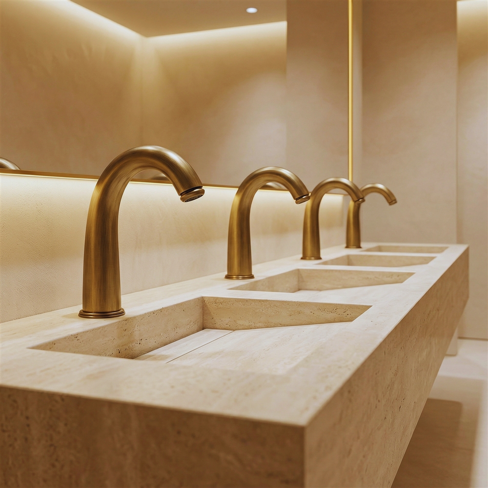 Fontana premium touchless commercial faucet