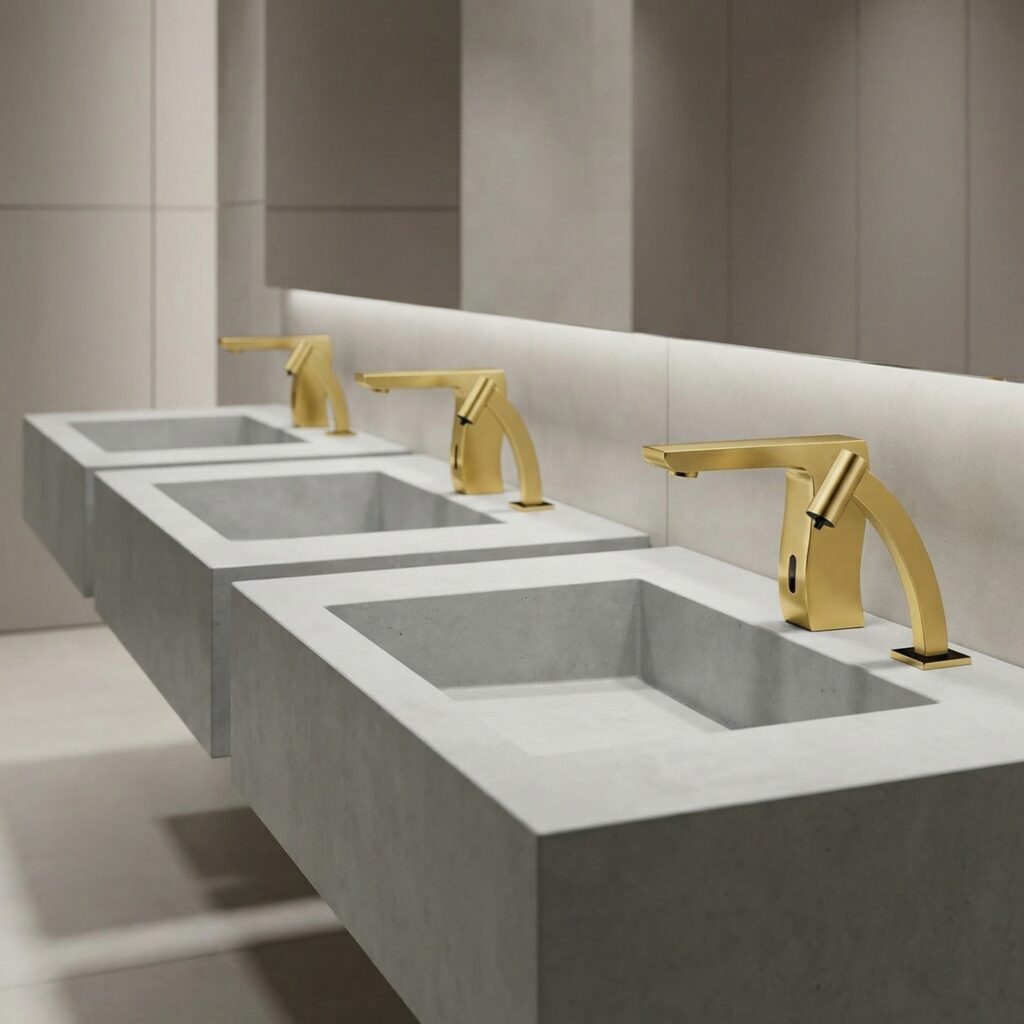 Fontana premium touchless commercial faucet