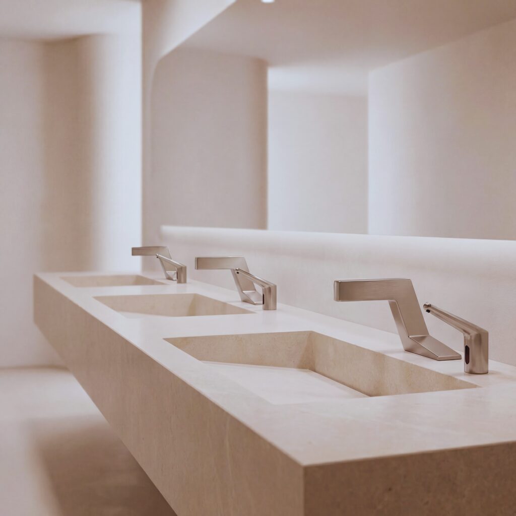 Fontana premium touchless commercial faucet