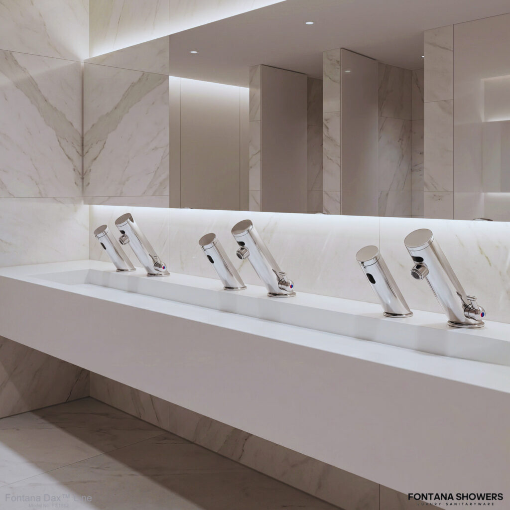 Fontana premium touchless commercial faucet