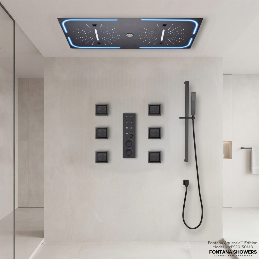 Fontana Matte Black Commercial Sensor Series