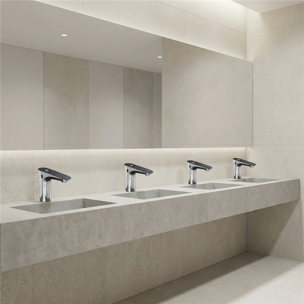 FontanaWaveSync Chrome Glow Smart LED Touch Bathroom Faucet - FS7966CH