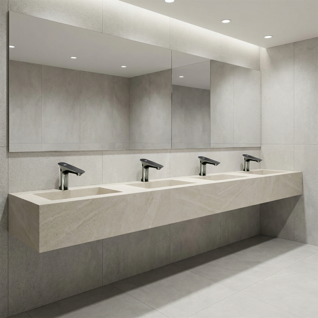 Fontana premium touchless commercial faucet