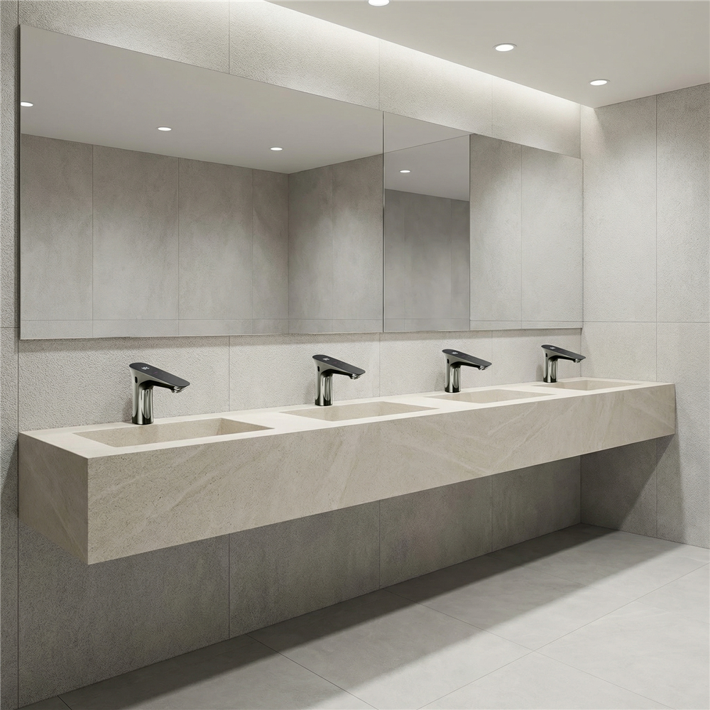 Fontana premium touchless commercial faucet