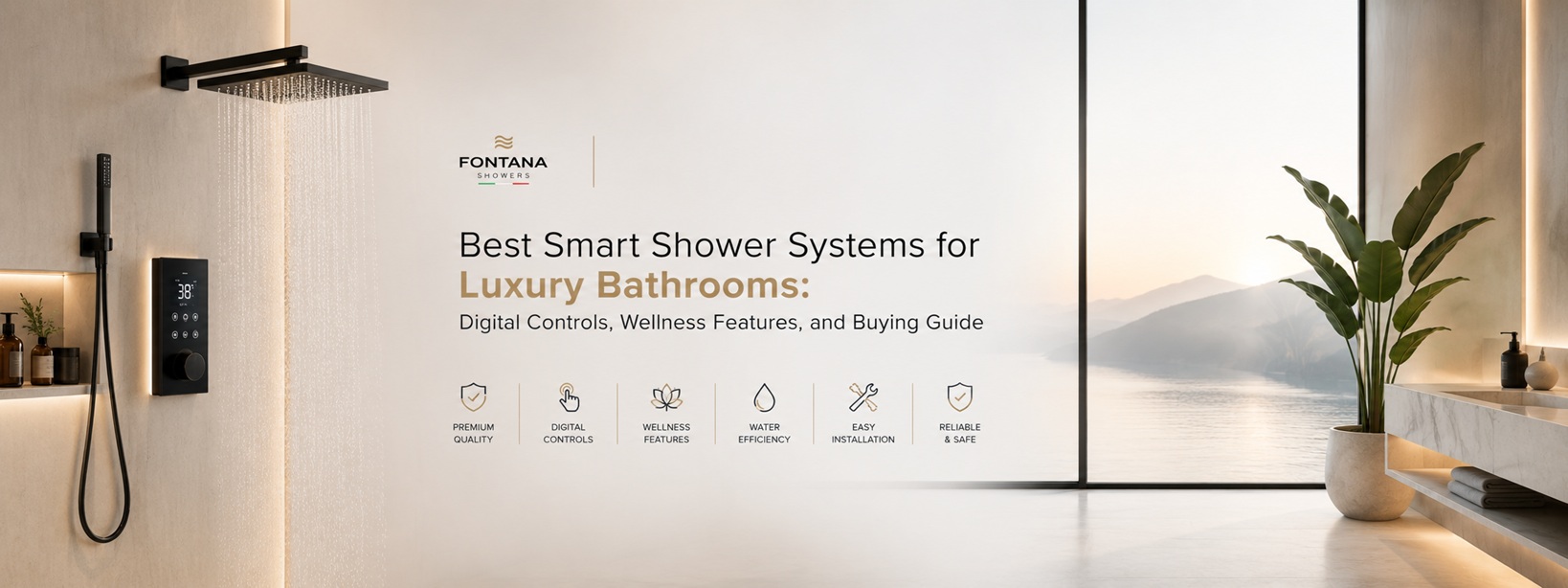 Best Smart Shower Systems for Luxury Bathrooms