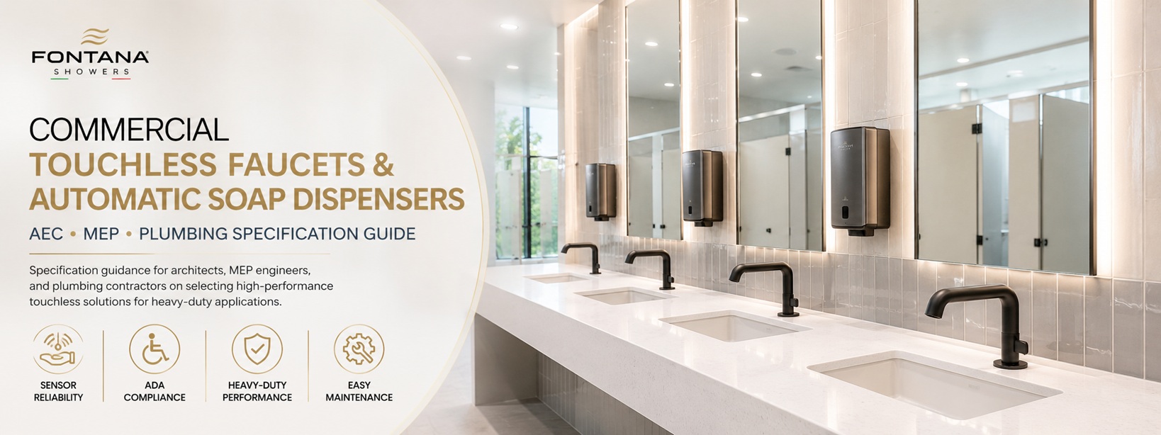 Commercial Touchless Faucets
