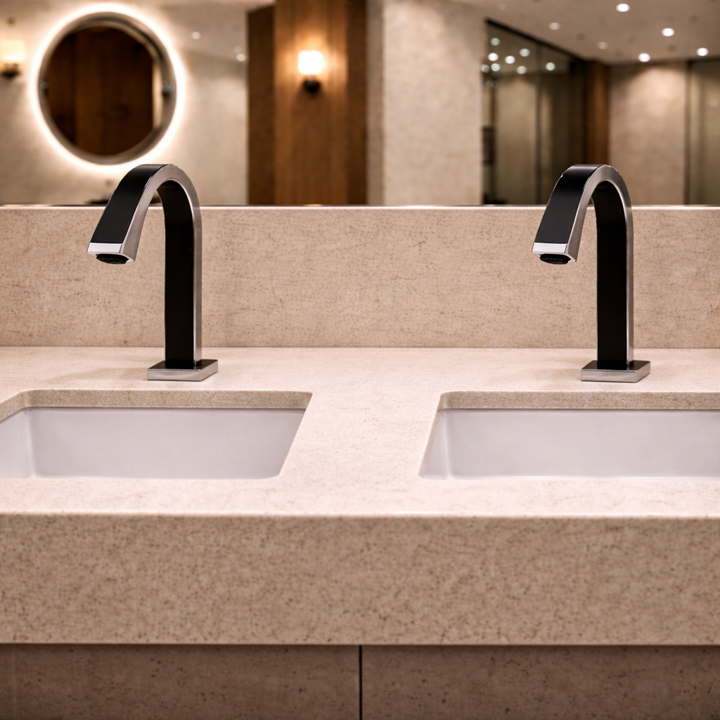 Fontana Touchless Systems™ Modena Collection architectural commercial faucet engineering solutions