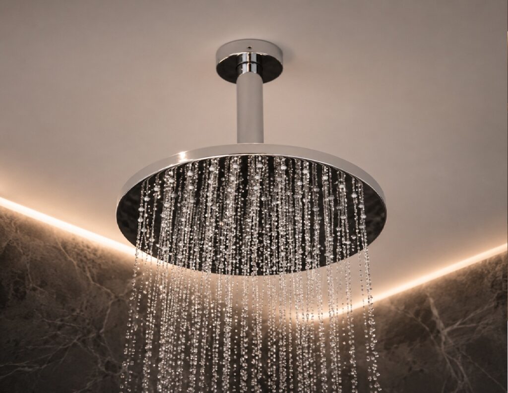 Dual shower head system