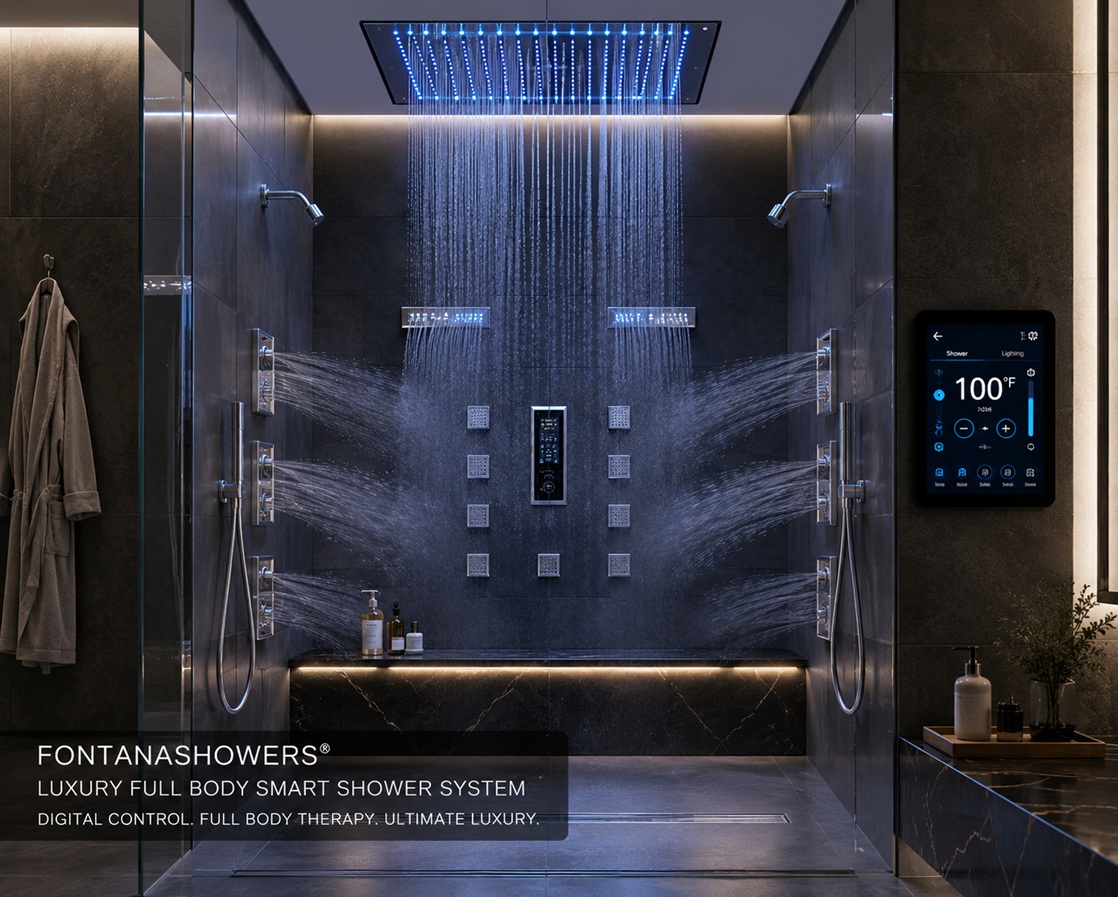 FontanaShowers Luxury Full Body Smart Shower System