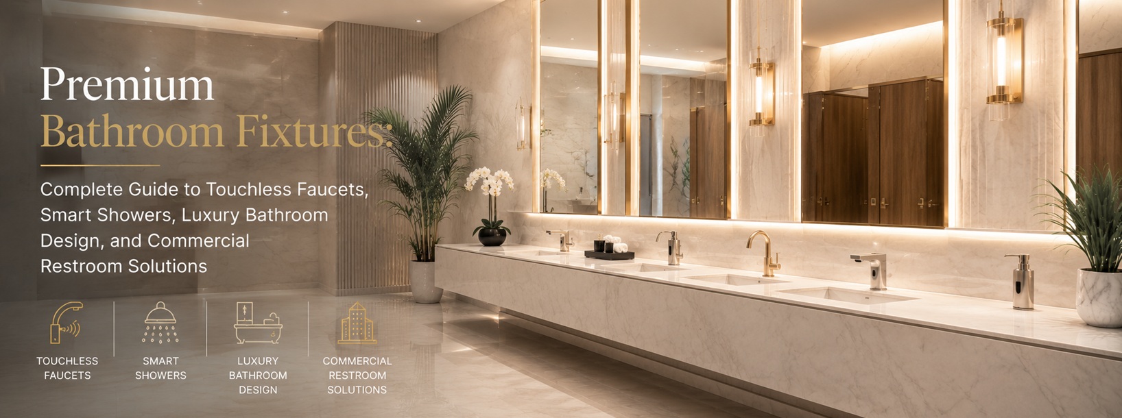 Luxury Bathroom Fixtures and Commercial Restroom Solutions