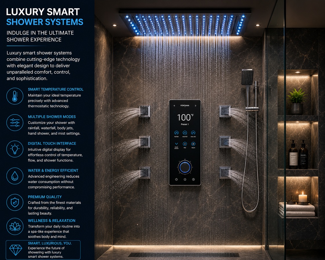 Luxury Smart Shower Systems