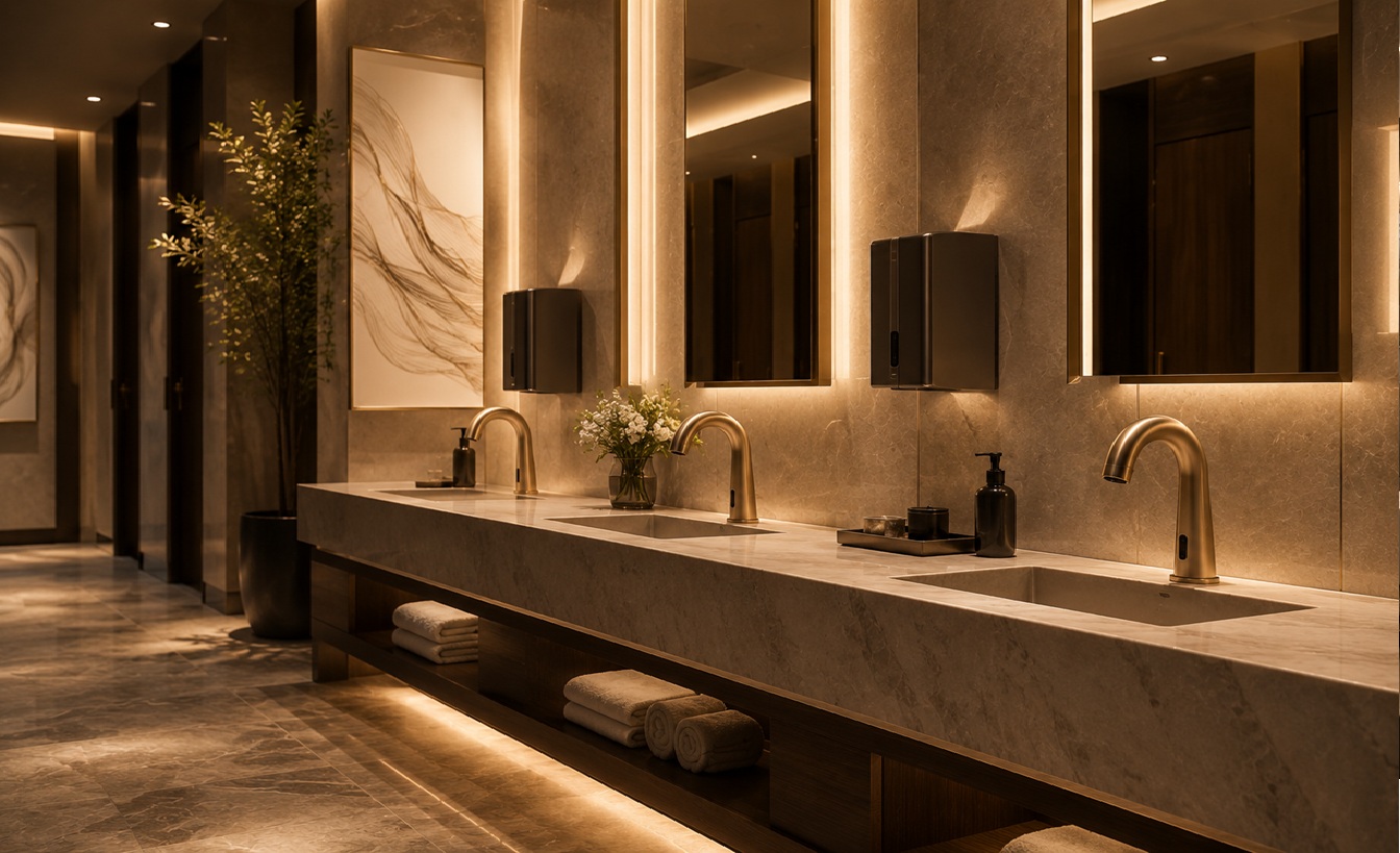 Touchless faucet performance reviews based on verified 2026 customer feedback for commercial, healthcare, and hospitality restroom projects