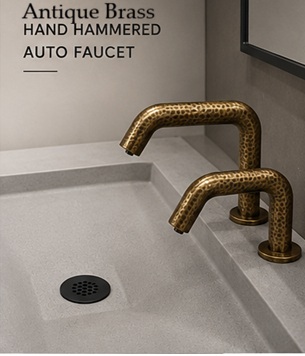 Fontana Touchless Systems™ Bari Collection designer commercial faucet and bathroom fixture series