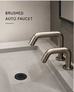 Fontana Touchless Systems™ Palermo Collection architectural commercial restroom fixture series