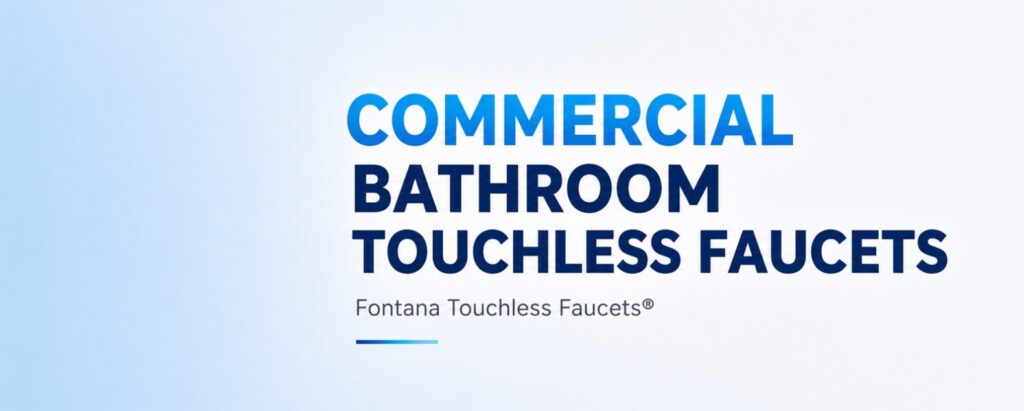 ADA focused Fontana touchless commercial restroom solution