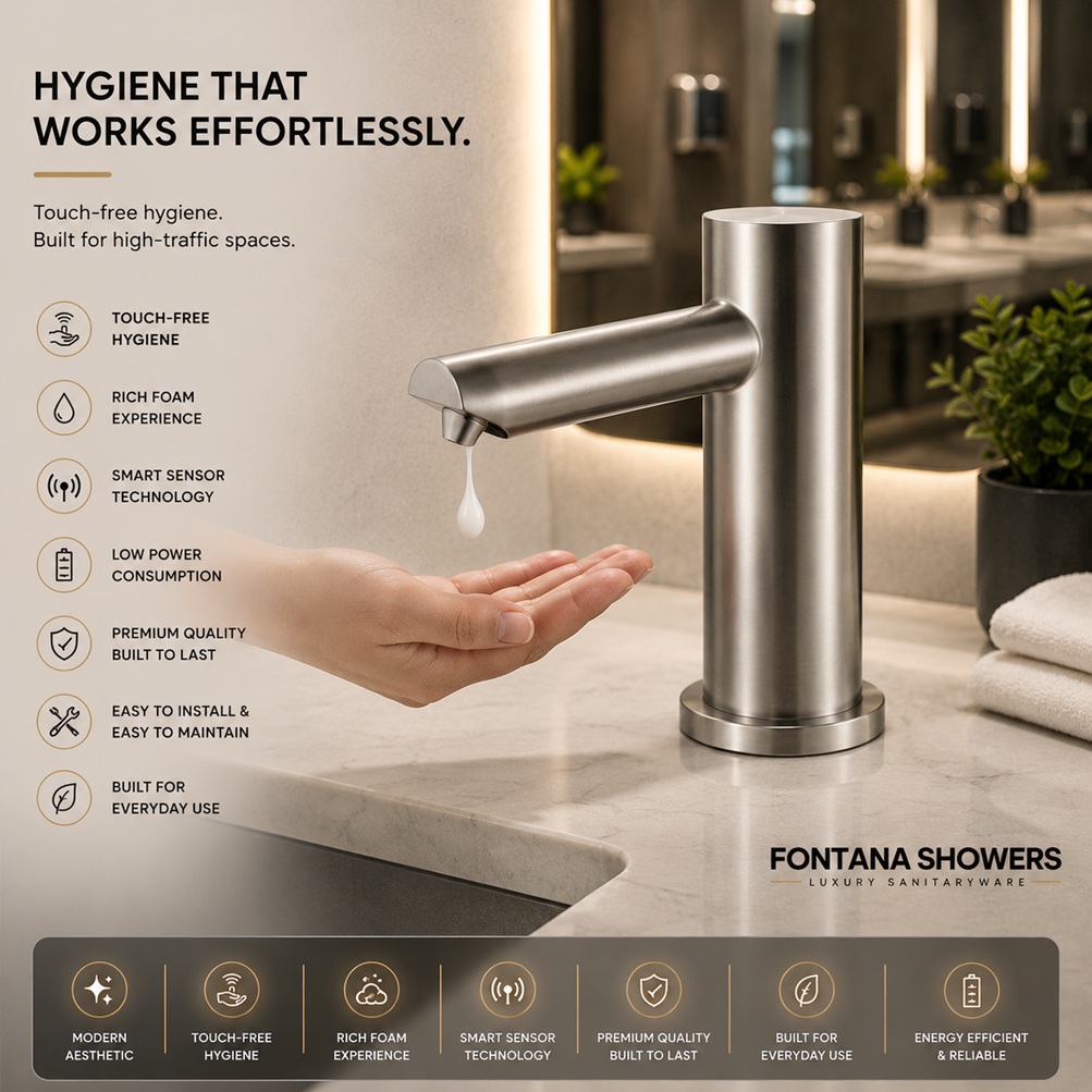 Fontana automatic commercial soap dispenser series new12
