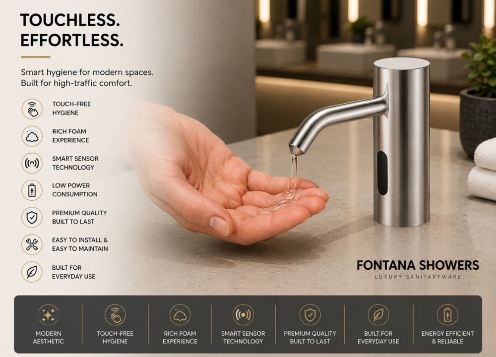 Fontana automatic commercial soap dispenser series new19