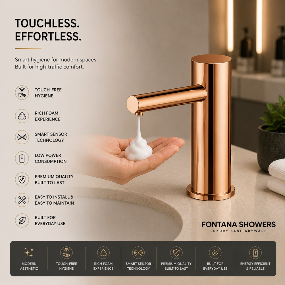 Fontana automatic commercial soap dispenser series new23