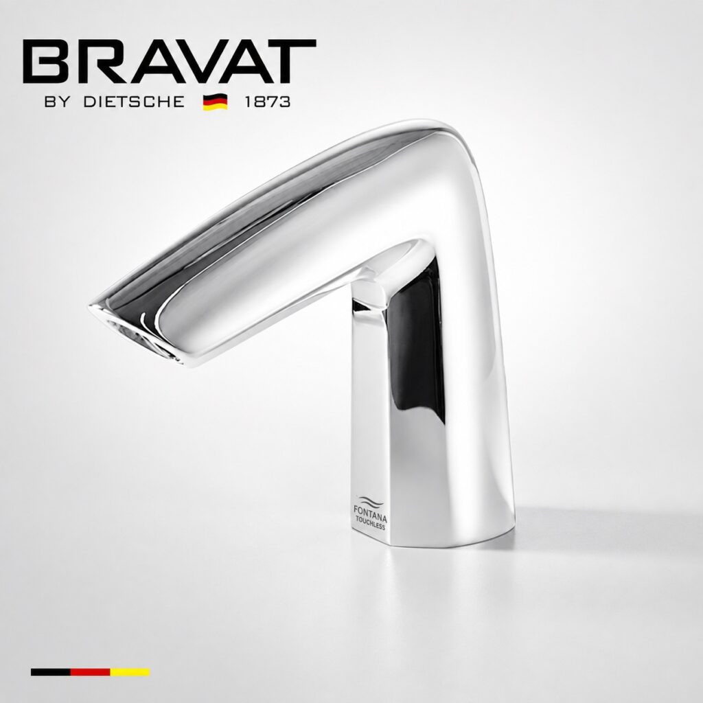 Fontana automatic faucets for water-efficient public restrooms