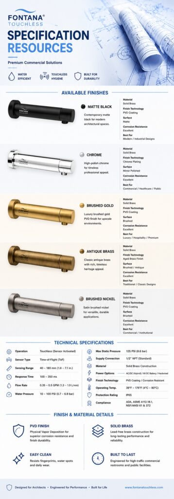 Specification review checklist for stadium restroom fixture-bank calculations